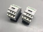 2x magneetschakelaar CAD32P7 Schneider electric Ith 10Ampere, Ophalen of Verzenden, Zo goed als nieuw