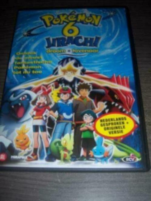 de 6e Pokemon Film: Jirachi Droomtovenaar nieuw, Cd's en Dvd's, Dvd's | Tekenfilms en Animatie, Zo goed als nieuw, Anime (Japans)