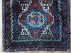 Groot antiek handgeknoopt Perzisch kussen uit Iran 57-69 cm., Antiek en Kunst, Antiek | Kleden en Textiel, Ophalen of Verzenden