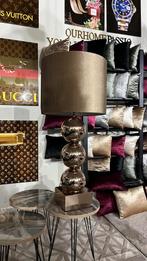 ERIC KUSTER BOLLENLAMP XXL BOLLENLAMP BRONS TAFELLAMP SALE, Ophalen, Zo goed als nieuw