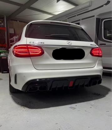 brabus uitlaatsysteem diffuser uitlaaten c-klasse w205 700 beschikbaar voor biedingen