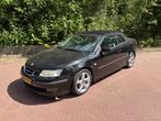 Saab 9-3 2.0 T Cabrio AUT 2006 Zwart, Auto's, 1998 cc, Beige, 4 cilinders, Cabriolet