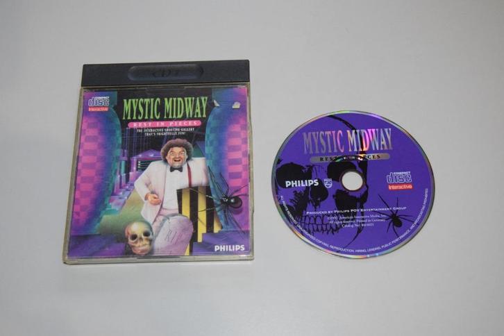 Philips CDi : Mystic Midway - Rest in Pieces, Spelcomputers en Games, Games | Overige, Gebruikt, Shooter, 1 speler, Vanaf 7 jaar
