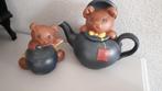 Zga nieuw theeservies theepot suikerpot, Antiek en Kunst, Ophalen of Verzenden