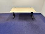 Instelbaar bureau / tafel met schroef 120x80xH62-82 cm,69 st, Huis en Inrichting, Bureaus, In hoogte verstelbaar, Zo goed als nieuw