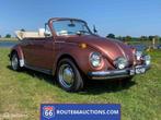 Volkswagen Kever Champagne Ed. cabriolet | Route 66 Auctions, Auto's, Oldtimers, Lederen bekleding, Overige carrosserieën, Bruin