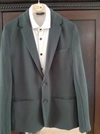 Groen colbert met crème blouse maat L, Maat 52/54 (L), Ophalen of Verzenden, Zo goed als nieuw, Groen