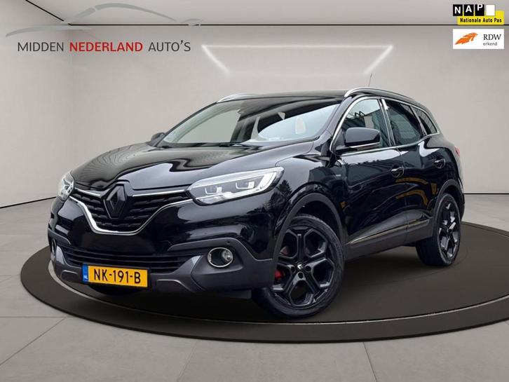 Renault Kadjar 1.2 TCe BOSE * CAMERA * HALF LEER * NAP PAS *, Auto's, Renault, Bedrijf, Te koop, Kadjar, ABS, Achteruitrijcamera