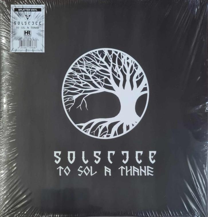 Solstice: To sol a thane lp splatter vinyl, Cd's en Dvd's, Vinyl | Hardrock en Metal, Nieuw in verpakking, Verzenden