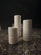 Villeroy & Boch vaasjes, Wit, Aardewerk of Porselein, Ophalen of Verzenden, Zo goed als nieuw