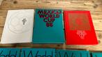 Collectie World Cup voetbalboeken diverse jaren, Ophalen of Verzenden, Gelezen