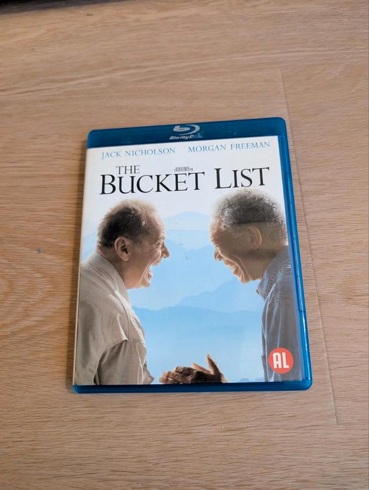 The Bucket List - Blu-ray krasvrij, Cd's en Dvd's, Blu-ray, Zo goed als nieuw, Drama, Ophalen of Verzenden