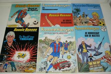 Verzameling van 6 Ronnie Hansen albums. Ook losse verkoop beschikbaar voor biedingen