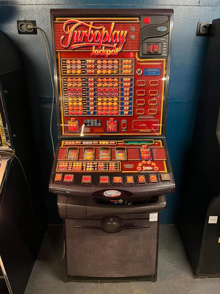 Te koop Turboplay, Verzamelen, Automaten | Gokkasten en Fruitautomaten, Zo goed als nieuw, Euro, Met sleutels, Verzenden