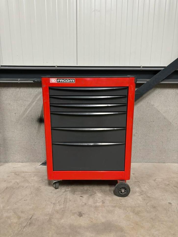 Facom chrono 5 gevulde gereedschapswagen, Doe-het-zelf en Verbouw, Gereedschap | Handgereedschap, Gebruikt, Ophalen