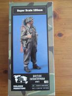 British Infantryman WWII (Verlinden 120mm), Hobby en Vrije tijd, Ophalen of Verzenden, Zo goed als nieuw, Groter dan 1:35, Figuur of Figuren
