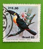 Vogel toekan, Ophalen of Verzenden, Gestempeld, Dier of Natuur