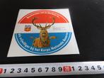 sticker leger landmacht natres NTC gouda edelhert beschermen, Ophalen, Zo goed als nieuw