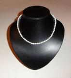 Ketting Parels zoetwater barok goud slotje, Sieraden, Tassen en Uiterlijk, Kettingen, Ophalen of Verzenden, Nieuw, Goud, Steen of Mineraal