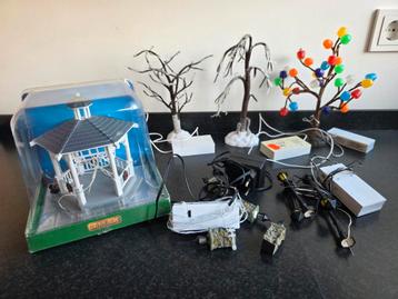 Handige Harry opgelet! Lemax verlichting boompjes cazebo  beschikbaar voor biedingen