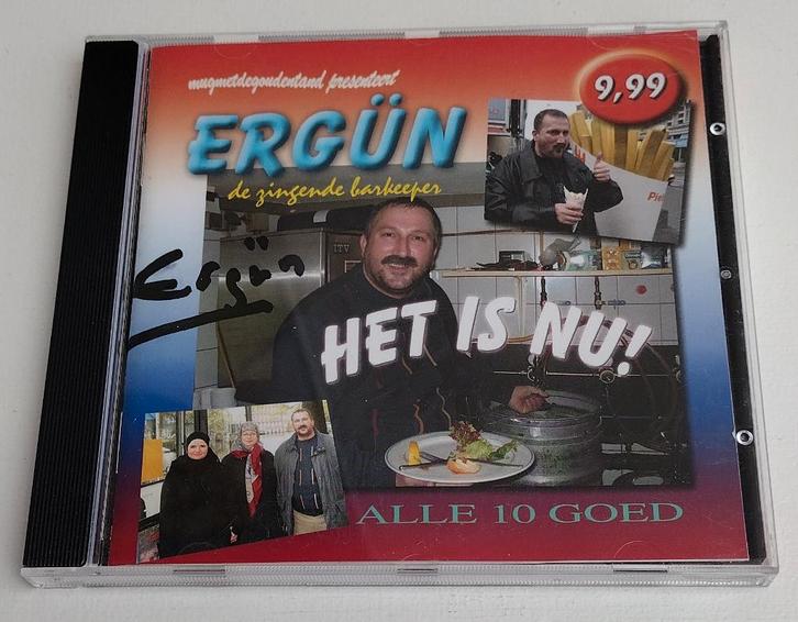 CD Ergün – Het Is Nu! (Alle 10 Goed), Cd's en Dvd's, Cd's | Nederlandstalig, Gebruikt, Overige genres, Ophalen of Verzenden