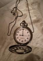 Antiek zakhorloge met ketting, Sieraden, Tassen en Uiterlijk, Horloges | Antiek, Overige merken, Overige materialen, Zakhorloge