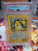 Raichu Gym Challenge holo PSA9, Hobby en Vrije tijd, Verzamelkaartspellen | Pokémon, Ophalen of Verzenden, Zo goed als nieuw
