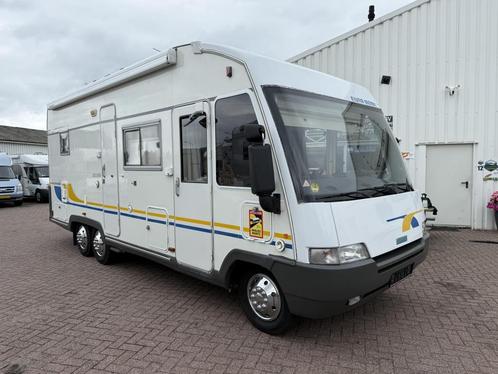 Eura Mobil Integra XXL garage Frans bed Airco, Caravans en Kamperen, Campers, Bedrijf, Integraal, tot en met 6, Eura Mobil, Diesel
