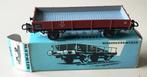 MäRKLIN H0 # 4503 PLATTE BAKWAGEN GRIJS BINNEN 1966 N in OVP, Hobby en Vrije tijd, Modeltreinen | H0, Wisselstroom, Ophalen of Verzenden