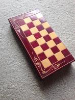 Dam-schaak en backgammon set, Ophalen of Verzenden