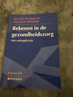 Rekenen in de gezondheidszorg (met webapplicatie), Ophalen of Verzenden, Beta, Zo goed als nieuw, MBO