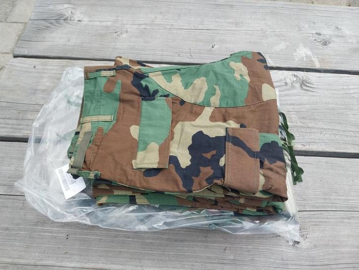 Mariniers broek legerkleding paintball army woodland broeken, Verzamelen, Militaria | Algemeen, Landmacht, Nederland, Ophalen of Verzenden