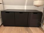 NORDLI ladekast 3 lades - antraciet, 100 tot 150 cm, Ophalen of Verzenden, Zo goed als nieuw, 3 of 4 laden