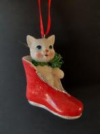 Poes in pantoffel kerstornament Kurt S. Adler, Verzenden, Nieuw