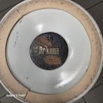 Vintage bijzet tafel side table tulip tafel merk arcana, Rond, Ophalen of Verzenden, Zo goed als nieuw, Metaal