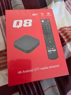 q8 Android ott media streamer, Audio, Tv en Foto, Mediaspelers, Ophalen of Verzenden, Nieuw, HDMI, Zonder harde schijf