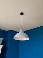 Grijze hanglamp, Huis en Inrichting, Lampen | Hanglampen, Ophalen of Verzenden, Gebruikt, Minder dan 50 cm