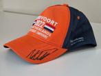 NIEUW F1 Zandvoort cap handgesigneerde pet Max Verstappen, Ophalen of Verzenden, Zo goed als nieuw, Formule 1
