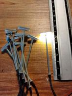 Lantaarnpalen | N spoor | 6.7cm | 10 stk, Hobby en Vrije tijd, Modeltreinen | N-Spoor, Overige merken, Gelijkstroom, Overige typen