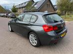 BMW 1-Serie, 116i M Sport / 194pk / 2016 / Grijs / Alcantara, Auto's, 65 €/maand, Achterwielaandrijving, 1280 kg, 194 pk