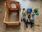 Playmobil Paardenbox, Kinderen en Baby's, Speelgoed | Playmobil, Ophalen of Verzenden, Gebruikt, Complete set