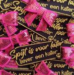Spijt is voor later, Kater Embleem en Pin Carnaval Oeteldonk, Carnaval, Verzenden, Nieuw, Overige maten