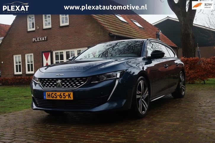 Peugeot 508 SW 1.6 HYbrid GT-Sport Aut. | Focal Sound | HUD, Auto's, Peugeot, Bedrijf, Te koop, 360° camera, ABS, Achteruitrijcamera