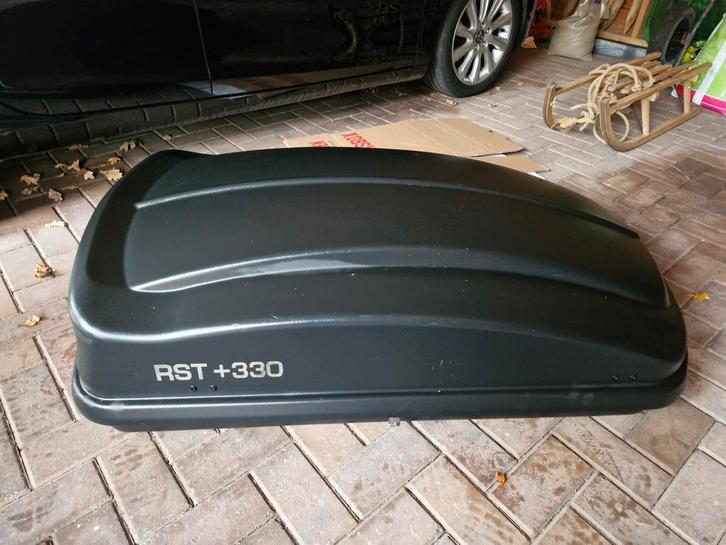 Twinny Dakkoffer 330L + Koppelstukken, Auto diversen, Dakkoffers, Ophalen