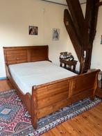 Houten bed 140x200, Antiek en Kunst, Antiek | Meubels | Bedden, Ophalen