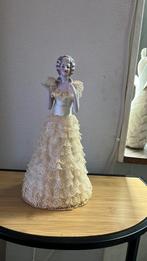 Vintage Porcelein Half Doll, 24 cm., Ophalen of Verzenden, Gebruikt