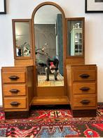 Antieke kaptafel amsterdamse school, Huis en Inrichting, Tafels | Kaptafels, Ophalen, 100 tot 150 cm, Minder dan 100 cm