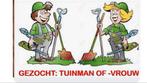Gezocht: tuinman!, Ophalen