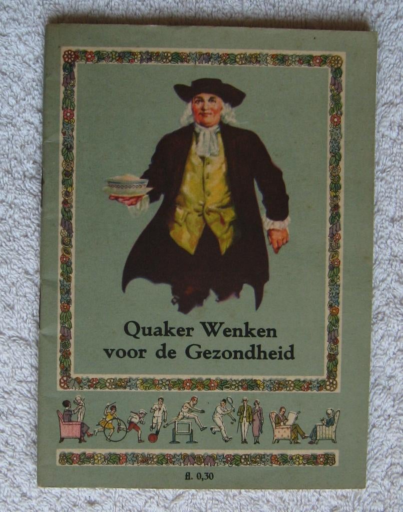 van Quaker - Wenken voor de Gezondheid (in oude spelling), Verzamelen, Ophalen of Verzenden, Gebruikt, Overige typen