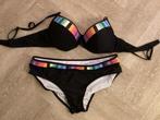 Mooie bikini - 85D, slip XXL, Ophalen of Verzenden, Zo goed als nieuw, Zwart, Bikini
